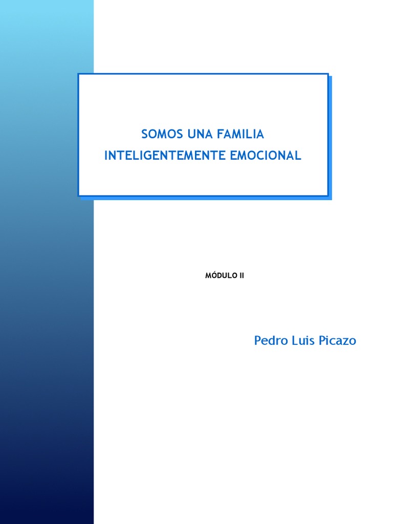 Gestión Emocional y Resolución de Conflictos | PDF | Las emociones ...