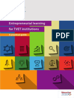 Entrepreneurial Learning For TVET Institutions: A Practical Guide