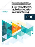 First For Software Agile Is A Boon To Manufacturing