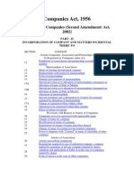 Sections of Act, 1956