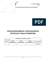 CO-YAG-DIN-PRO-0XX Rev. 1 EXCAVACION MANUAL E INSTALACION DE ESTATILLOS Y MALLA PERIMETRAL