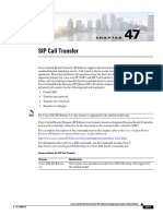 SIP Call Transfer: Element (SP Edition) Command Reference: Unified Model at