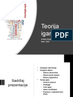 TEORIJA IGARA MART 2020