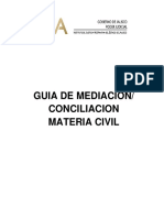 Guia de Mediacion Conciliacion en Materia Civil