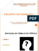 Aula Projeto 1 Parte