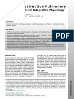 Chronicobstructivepulmonary Disease:: Clinical Integrative Physiology