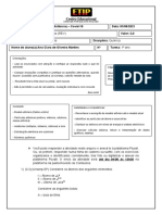 Revisão de Química: Modelo Atômico, Partículas e Distribuição Eletrônica