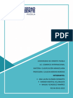 Clasificación arancelaria y medidas financieras