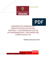 02 Lineamientos Grales y Especificos de Diciplina y Austeridad Eficaz Ver - 2010