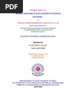 Download Human Resource Management Payroll System by Aniketh Upadrasta SN55867211 doc pdf