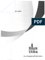 Bank of Utica (BKUTK) - Annual Report - FY 2021