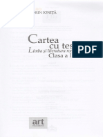 Romana - Clasa 9 - Cartea Cu Teste - Florin Ionita