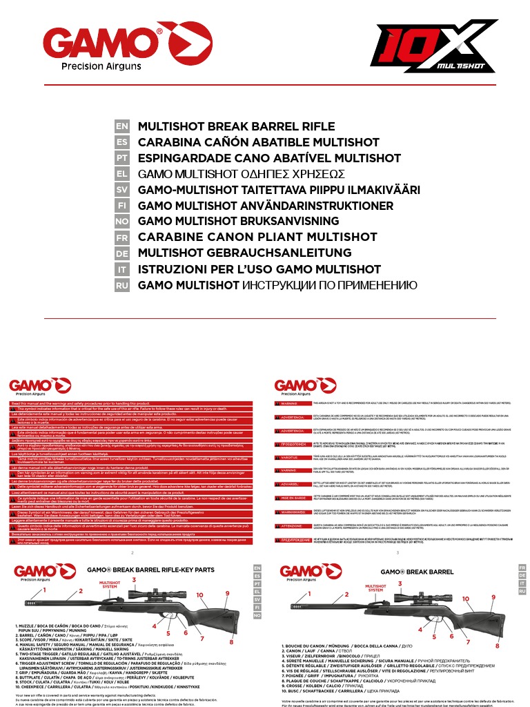 Replay Manual | PDF | Magazine (Firearms) | Gun Barrel
