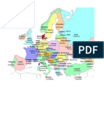 PAÍSES Y CAPITALES DE EUROPA y Mapa
