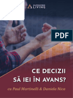 3. Ce Decizii Sa Iei in Avans