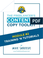 FreelancersContentAndCopyToolkit Module2 TrainingAndTutorial