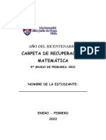 Carpeta de Recuperación - Quinto Grado-2021pdf-31!12!21