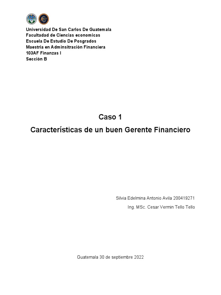 Taller 1 | PDF | Crecimiento personal y profesional