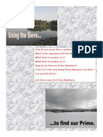 Sieve Flyer In Microsoft Office