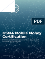 GSMA Mobile Money Certification Information English