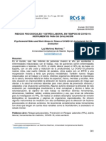 Riesgos Psicosociales Y Estrés Laboral en Tiempos de Covid-19: Instrumentos para Su Evaluación