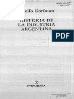 Dorfman Adolfo - Historia de La Industria Argentina - Capítulo X