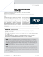 Análise Proposicional Quantitativa Aplicada À Pesquisa em Administração