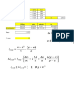 Excel de Datos Reporte Del Laboratorio 5 de Física I