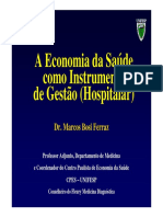 AEconomiadaSaudecomoInstrumentodeGestaoMarcosBosiFerrazUNIFESP