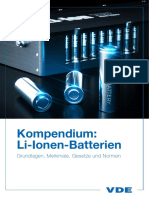 Kompendium Li Io Batterien 2021 de Data