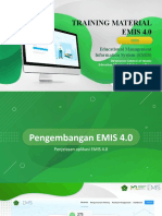 Materi Pengembangan EMIS 4.0