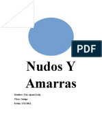 Nudos y Amarras