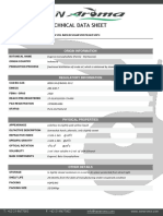Technical Data Sheet: Clove Stem Oil Molecular Distilled 85% CL-285