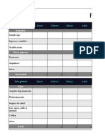 Plantilla Presupuesto Personal