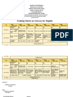 MAPAGA ES Literacy Action Plan and Matrix