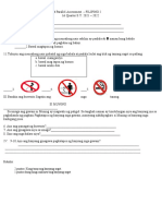 2nd Parallel Assessment Filipino Q1