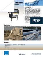 Efficient Waste Water Drum Screening