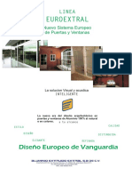 Sistema de puertas y ventanas Euroextral