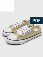 Tênis Converse Infantil Chuck Taylor All Star Dourado - Compre Agora Dafiti Brasil