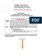 Materi Kuliah (11) Akt Biaya 1 (D-3) Praktik 2