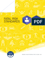 Standard Construction Safety Fatal Risk Standards