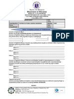 Department of Education: Week 3 Pagbabalangkas at Pagbubuod