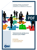 45 - Administración de Recursos Humanos para PYMES - Introducción (Pag1-9)