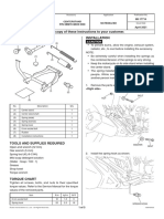 Installation Instructions: Honda Dealer: Please Give A Copy of These Instructions To Your Customer. Installation