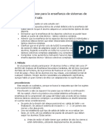 Enseñanza fútbol sala medios técnicos tácticos