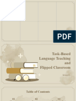 Task Based Language Teaching and Flipped Classroom