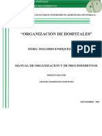 Manual de Organizacion y de Procedimientos.