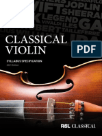 RSL Classical Violin Syllabus 2021 1