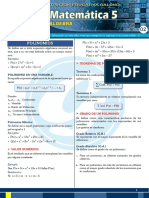 MATERIAL DE ALGEBRA 5TO SECUNDARIA POLINOMIOS (1)