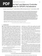 Approximate NoC and Memory Controller Architectures For GPGPU Accelerators